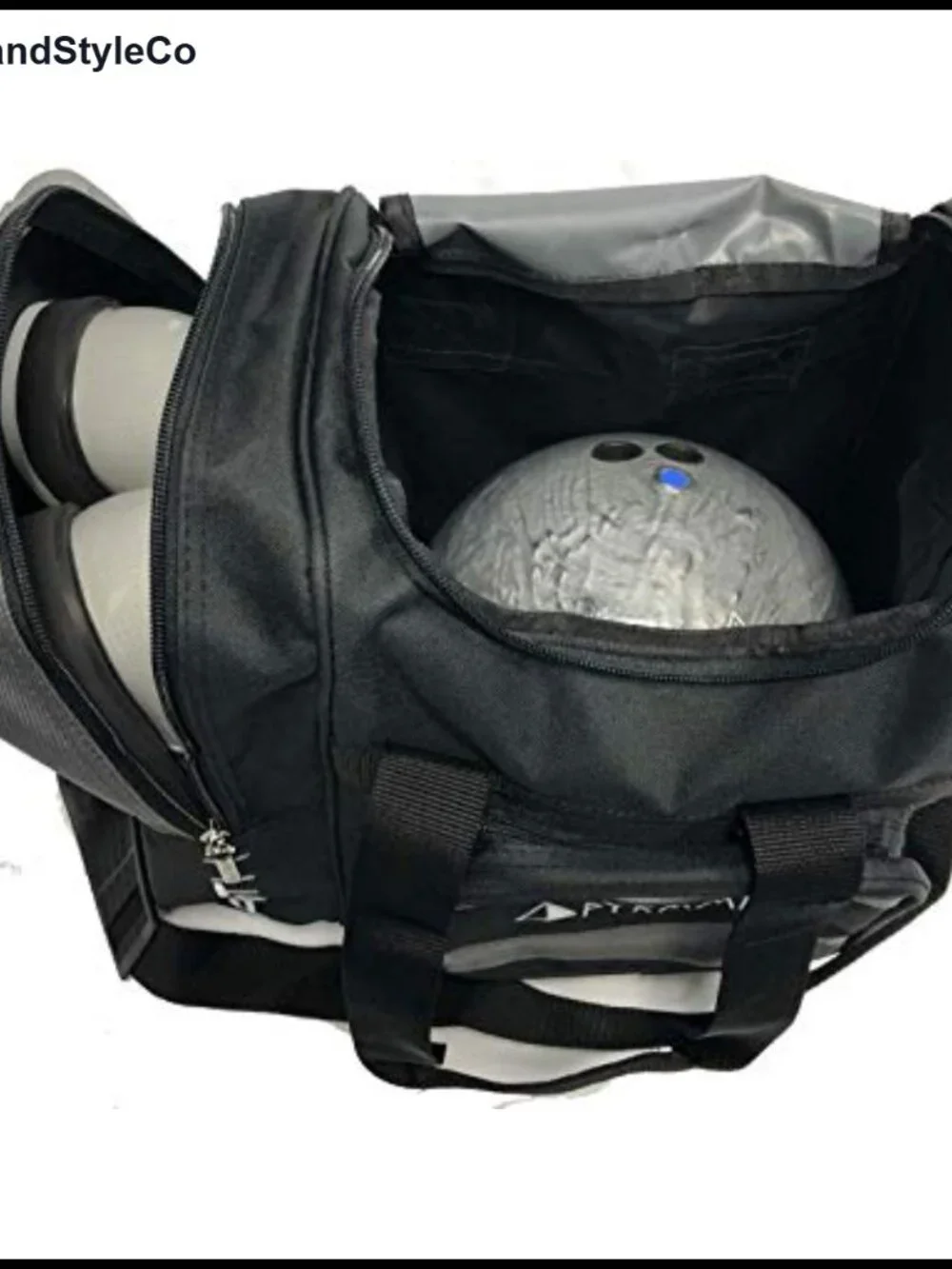Deluxe Tote Bowling Bag with Separate Shoe Storage